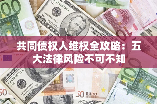 武汉共同债权人维权全攻略：五大法律风险不可不知