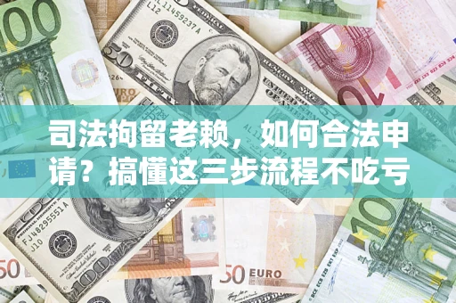 武汉司法拘留老赖，如何合法申请？搞懂这三步流程不吃亏！