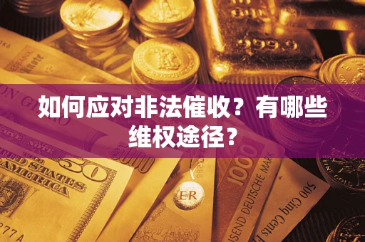 武汉如何应对非法催收？有哪些维权途径？