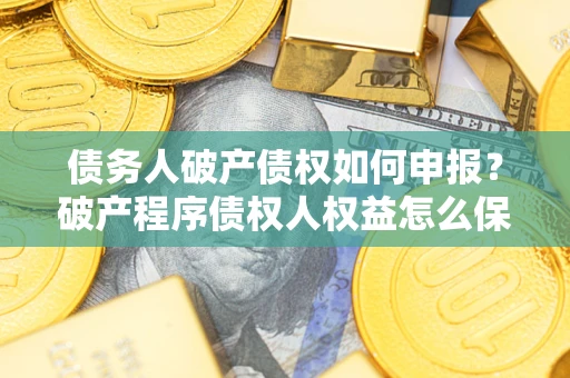 武汉债务人破产债权如何申报？破产程序债权人权益怎么保障？