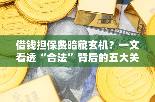 武汉借钱担保费暗藏玄机？一文看透“合法”背后的五大关键陷阱