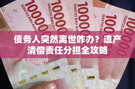 武汉债务人突然离世咋办？遗产清偿责任分担全攻略