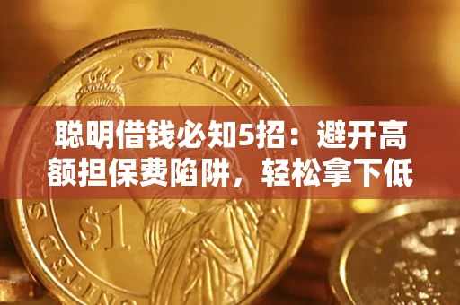 武汉聪明借钱必知5招：避开高额担保费陷阱，轻松拿下低息贷款