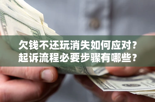 武汉欠钱不还玩消失如何应对？起诉流程必要步骤有哪些？